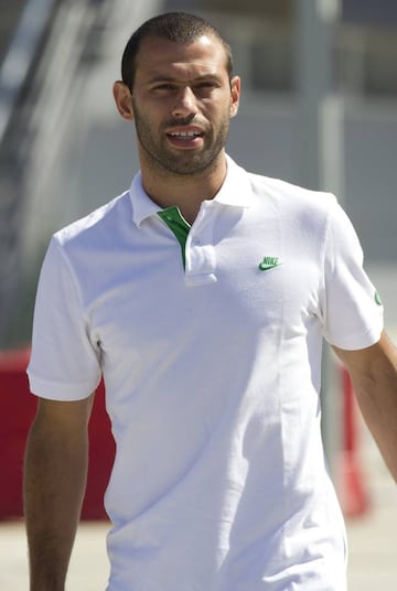 19/07/12 PRETEMPORADA BARCELONA  JAVIER MASCHERANO PAISANO RUEDA DE PRENSA