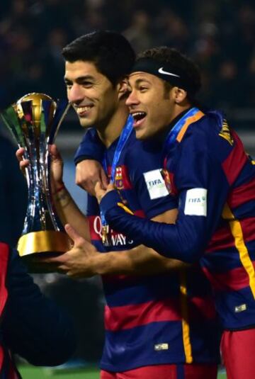 Luis Suárez y Neymar.