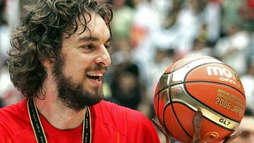 Pau Gasol, el corazón del oro Mundial de España en Basket