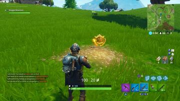 Fortnite Battle Royale: Busca entre un oso, un cráter y un cargamento de neveras