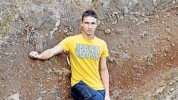 <b>PREMIO A SU PROGRESIÓN. </b>Omar Ramos se enteró tras la finalización del entrenamiento de ayer que había sido convocado con la selección Sub-21 que dirige López Caro.