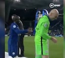 Kanté es una persona especial por este tipo de cosas: su gesto al ver la Champions de cerca