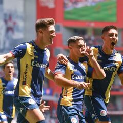 San Luis derrotó 2-1 a Toluca en la jornada 10 del Apertura 2021