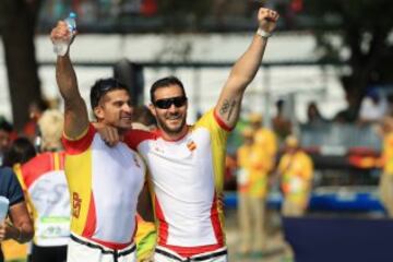 Saúl Craviotto y Cristian Toro dieron la octava medalla a España, lograron el oro en la prueba de piragüismo K2 200