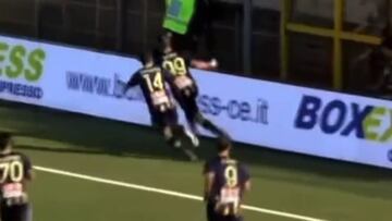 De fracasar en Colo Colo a héroe en Italia: ¡tremendo gol!