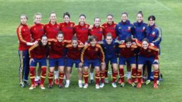 La Selecci&oacute;n Absoluta femenina esta semana en Las Rozas. 