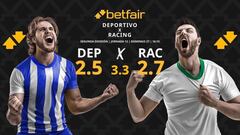 Deportivo de La Coruña vs. Racing de Santander: horario, dónde ver, pronósticos y clasificación