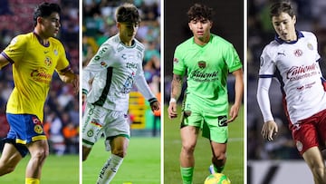 Cuatro laterales sub-23 de la Liga MX, entre los mejores fuera de Europa