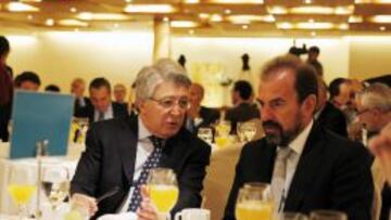 Cerezo, en los desyunos de Europa Press con Ángel Torres.