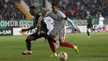 Akhisar - Sevilla en directo: Europa League, grupo J, en vivo