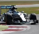Rosberg domina el viernes con los Ferrari al acecho