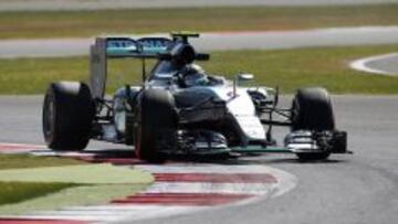 Nico Rosberg fue el más rápido del viernes.