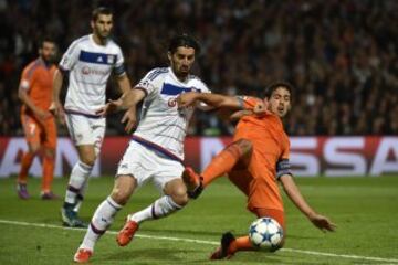 Milan y Daniel Parejo.