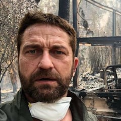 Gerard Butler se encuentra su casa de Malibú totalmente calcinada