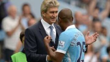 Fernandinho destac&oacute; la confianza que la ha dado Manuel Pellegrini.