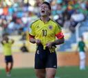 James da su mejor versión con Colombia: gol y asistencia
