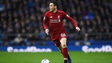 Liverpool's Andy Robertson: "The pressure is on Man City"