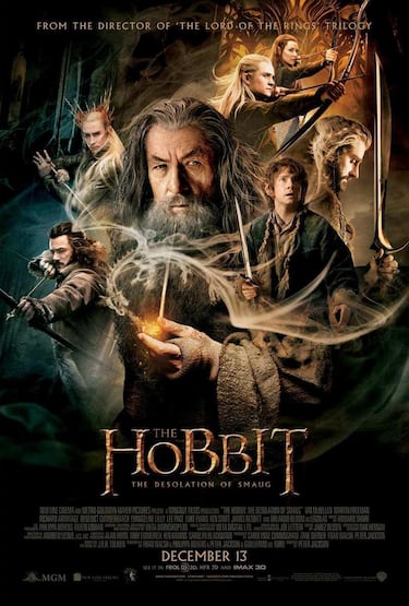 Poster final de El Hobbit: La desolación de Smaug