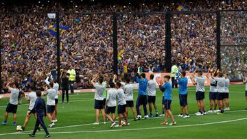 El plantel de Boca vivi&oacute; una sesi&oacute;n inolvidable a 48 horas de iniciar en el Monumental el partido que decidir&aacute; al campe&oacute;n de la Copa Libertadores 2018.