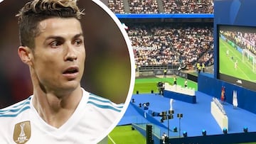 Esto tocará la fibra de los madridistas: sale Cristiano en pantalla y vean lo que sucede
