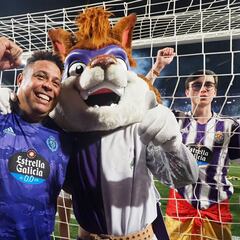 Primer éxito de Ronaldo como presidente y noveno ascenso del Real Valladolid