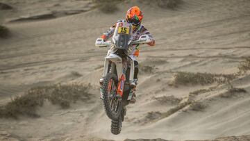 Laia Sanz está completando de nuevo una brillante edición del Dakar. Ya va 16ª.