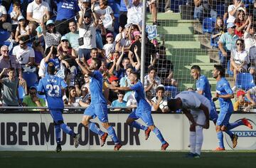 Gol 1-1 del Getafe