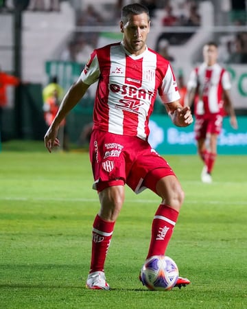 El pasado lunes, Aued debutó en Unión de Santa Fe, en el empate sin goles con Banfield por la Liga Profesional Argentina.