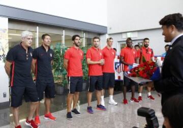 El Atlético ya está en Japón