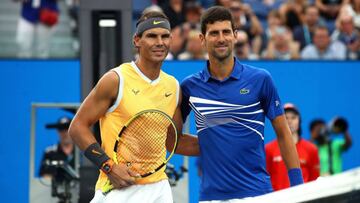 Djokovic, a Nadal: "Me puedes cantar un poquito, por favor"