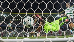 Sp. Portugal-Barcelona en imágenes