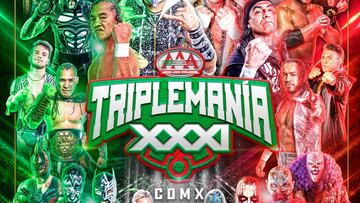 Este es el cartel que Triple A presentará para Triplemanía XXXI CDMX.