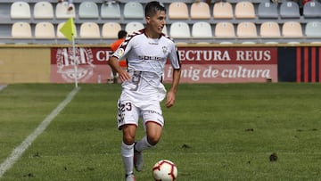 &Aacute;lvaro Tejero playing for Albacete last weekend.