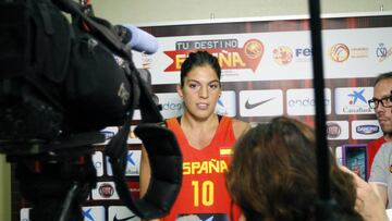 22/05/16 JUGADORAS SELECCION ESPA&Ntilde;OLA DE BALONCESTO
 MARTA XARGAY
 DECLARACIONES RUEDA DE PRENSA