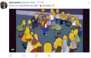 Los memes de la pelea de Neymar y Semedo