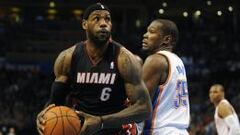 La lucha LeBron-Durant, estrella de los premios anuales