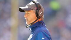 INDIANAPOLIS, IN - OCTOBER 09: Chuck Pagano, head coach of the Indianapolis Colts, watches from the sidelines during the first quarter of the game against the Chicago Bears at Lucas Oil Stadium on October 9, 2016 in Indianapolis, Indiana.   Andy Lyons/Getty Images/AFP
 == FOR NEWSPAPERS, INTERNET, TELCOS &amp; TELEVISION USE ONLY ==