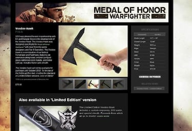 La iniciativa solidaria Project Honor cuesta a Medal of Honor una nueva polémica