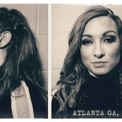 Becky Lynch muestra fotos de su 'detención' tras agredir con una muleta a Ronda Rousey