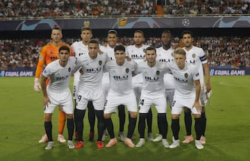 Equipo del Valencia.