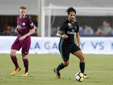 Isco y De Bruyne