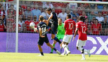 Las mejores imágenes del Atleti - United en Oslo