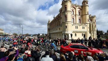 Una carrera en cuadro