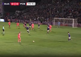 Cuando el pánico ya se respiraba apareció el 0-1 de la nada: vean la suerte que tuvo el Barça...