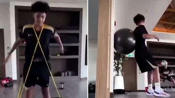 Future star in the making: Cristiano Jr.’s insane training routine at 14