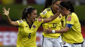 Daniela Montoya marca el primer gol de la selecci&oacute;n Colombia femenina en un Mundial.