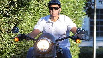Las imágenes del accidente de George Clooney.
