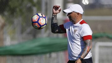 AFA y Sampaoli irán despacio para no perjudicar al Sevilla