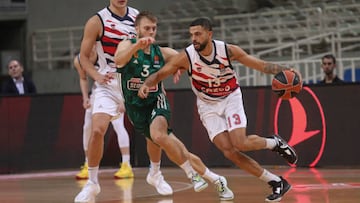 El Baskonia se estrella en el OAKA ante el Panathinaikos