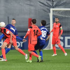 El Málaga asalta Lezama con lo mínimo y hunde al Amorebieta